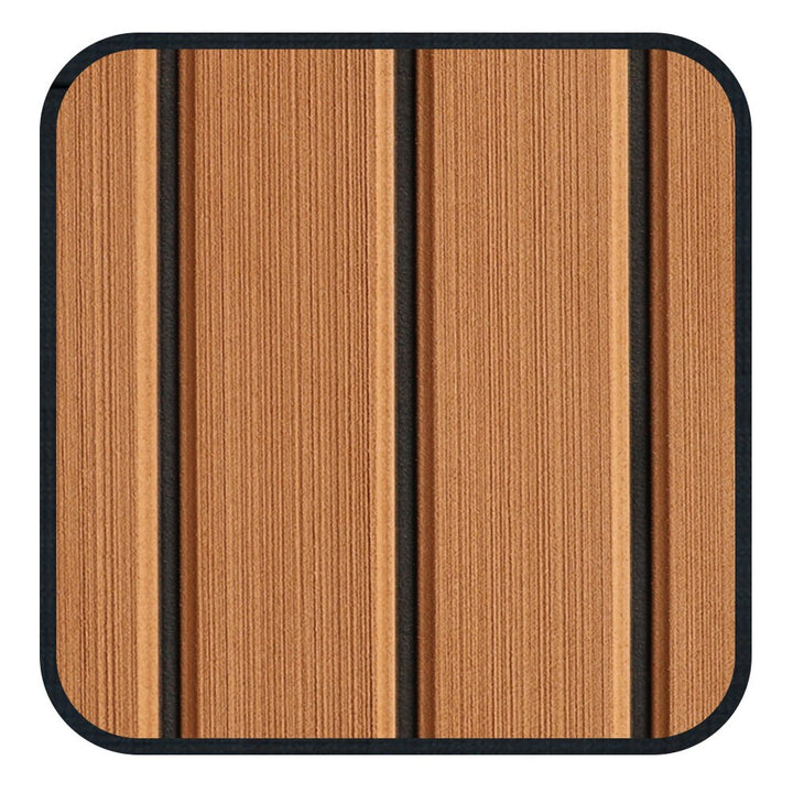 1999 Bayliner 2855 EVA Teak Boat Flooring Cockpit Swim Step Mat 3M Adhesive Backing - HJDECK