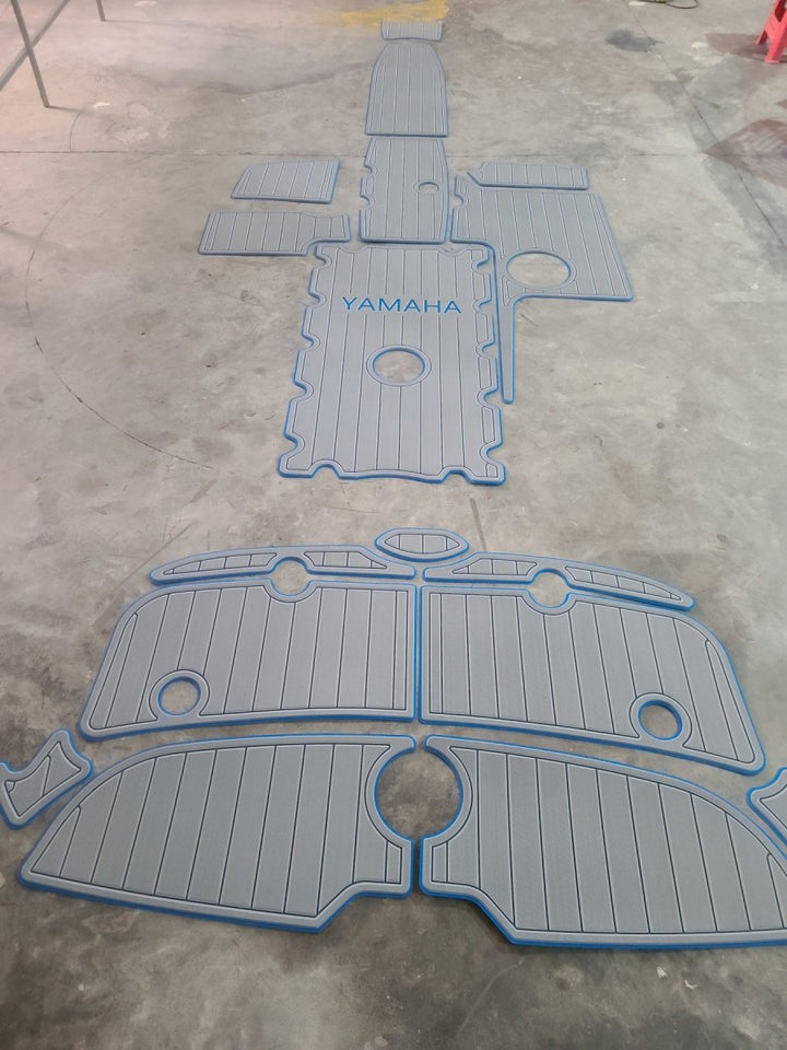 2007 - 2009 Yamaha AR SX 230 Swim Platform Pads & Cockpit EVA Deck Marine Flooring - HJDECK