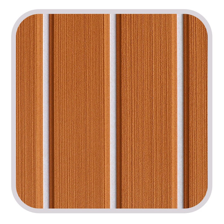 2015 Chaparral H2O 19 Sport Faux Teak Self Adhesive Boat Flooring - HJDECK