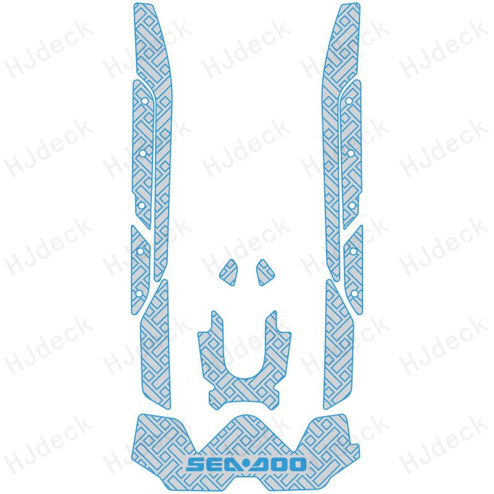 2021 - 2022 Sea Doo RXT - X 300 Jet Ski Traction Mats Custom PWC Mats - HJDECK