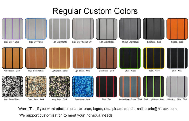 Regular Custom Kit colors - Hjdeck