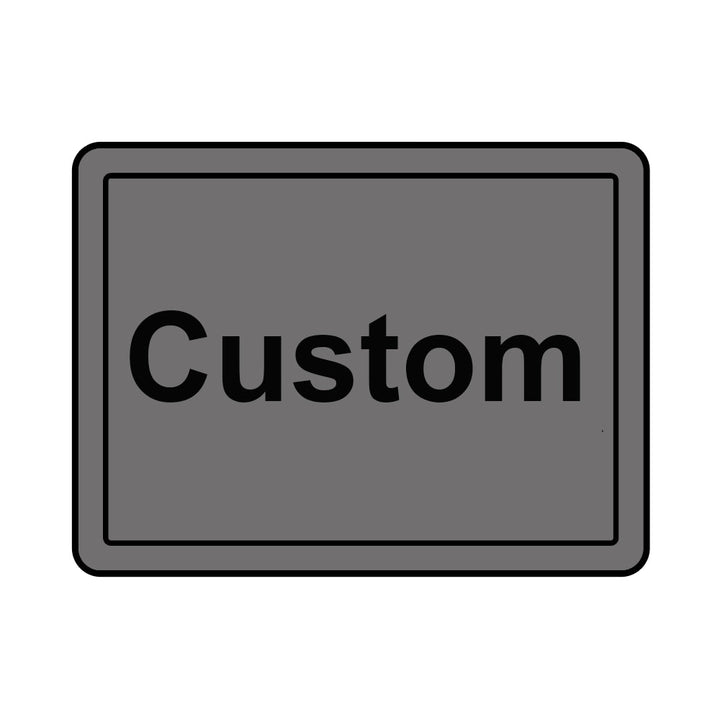 Custom Engraved Name Plate Pad for Boat - HJDECK