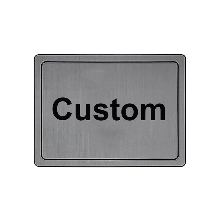 Custom Engraved Name Plate Pad for Boat - HJDECK