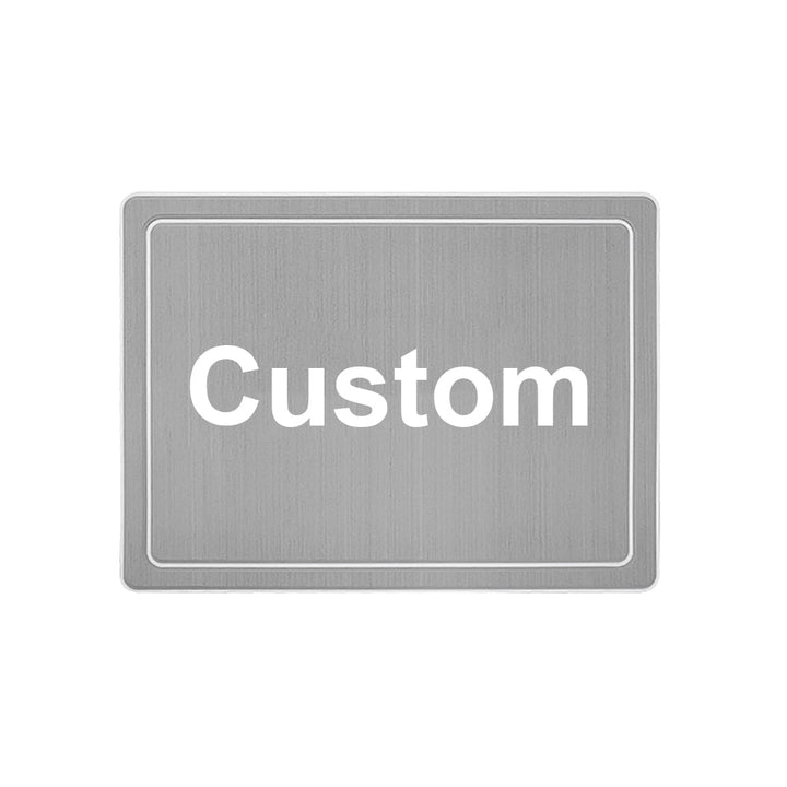 Custom Engraved Name Plate Pad for Boat - HJDECK