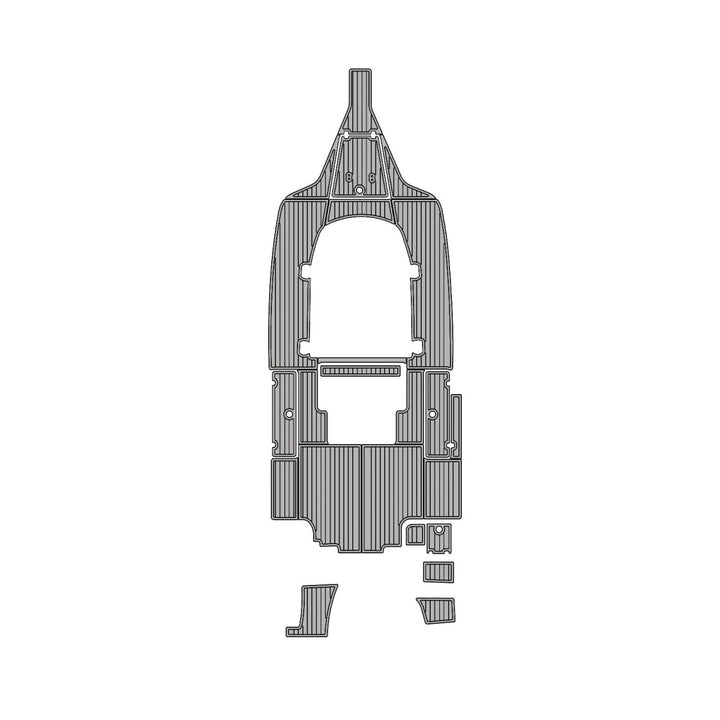 2015 Sportsman 25CC EVA Foam Faux Teak Boat Deck MatteMarine Flooring Marine Boat Decking Carpet Leaf Yacht Vehicle Pad - HJDECK