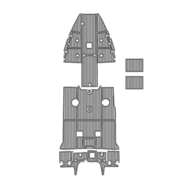 2019 Larson FX EVA Foam Faux Teak Boat Deck MatteMarine Flooring Marine Boat Decking Carpet Leaf Yacht Vehicle Pad - HJDECK