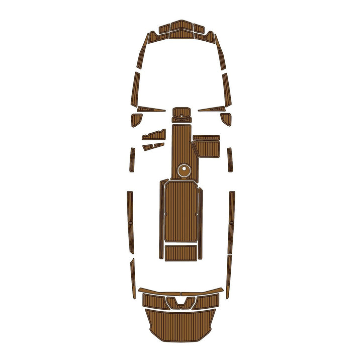 2023 Axis A225 EVA Foam Faux Teak Boat Deck MatteMarine Flooring Marine Boat Decking Carpet Leaf Yacht Vehicle Pad - HJDECK