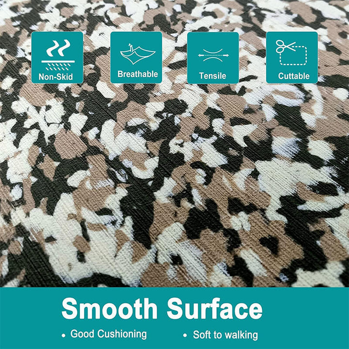 Brushed Texture Camo EVA Foam Boat Decking Mat Self-Adhesive Marine Carpet Flooring Sheet 94.5"x35.4" - HJDECK