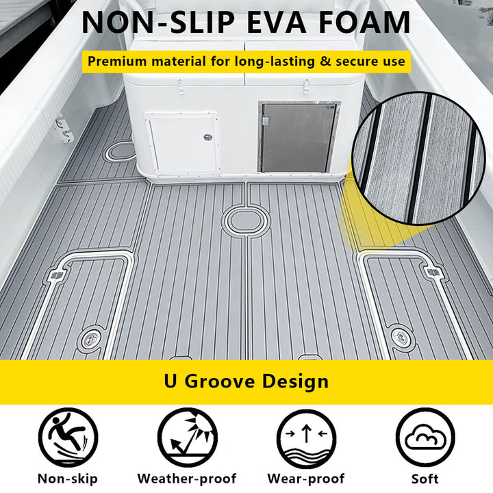 Durable EVA Foam Boat Flooring Non-Slip and Comfortable Boat Deck Mats - HJDECK